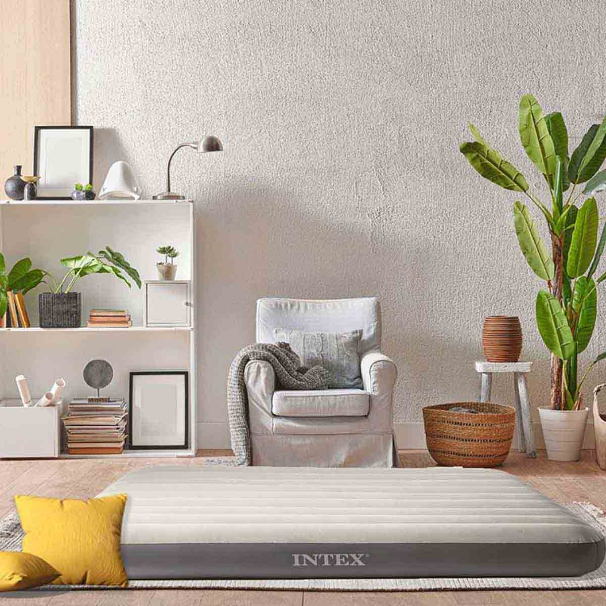 Intex Dura-Beam Series Single High Inflatable Airbed Unisex