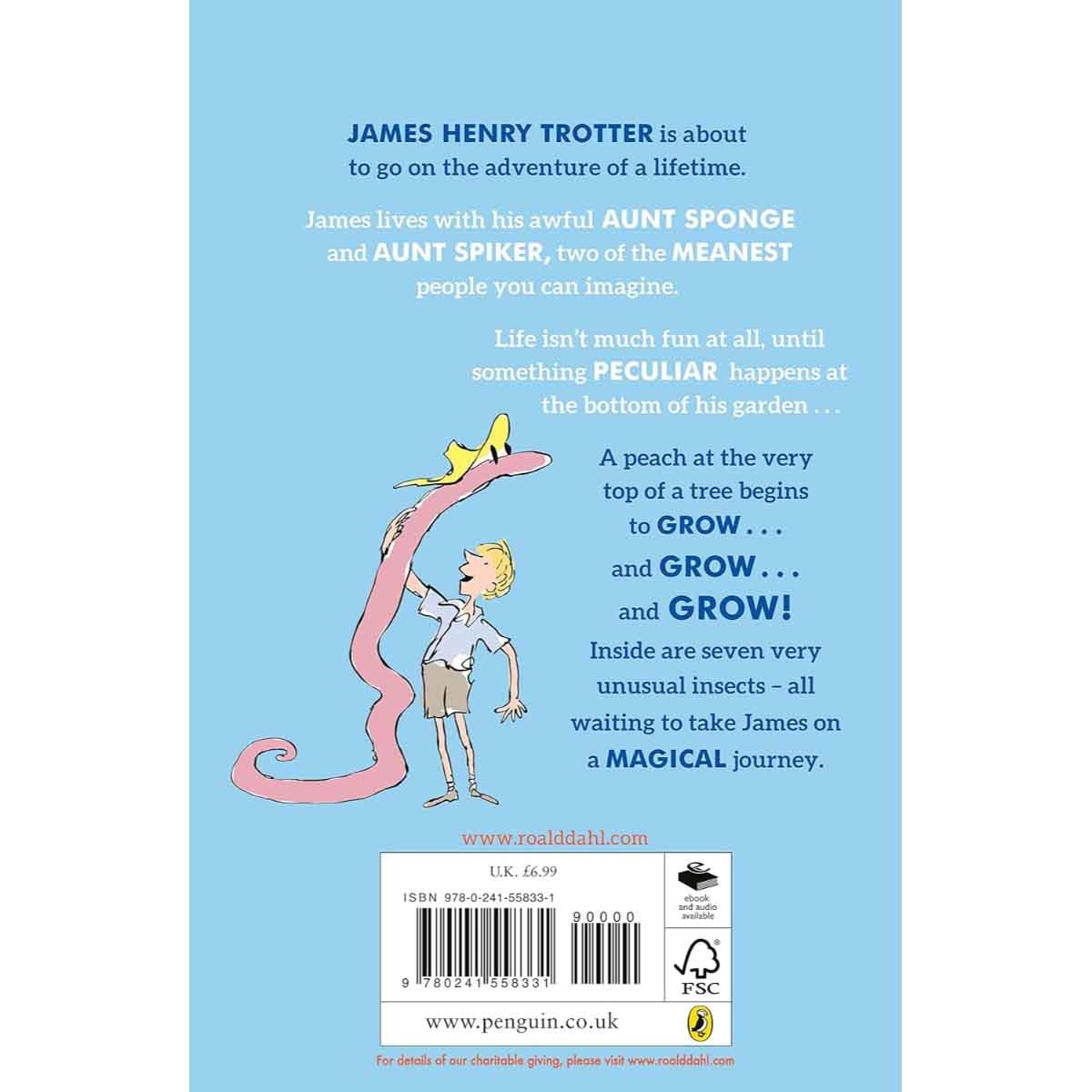 James & the Giant Peach by Roald Dahl - 05-07-2022