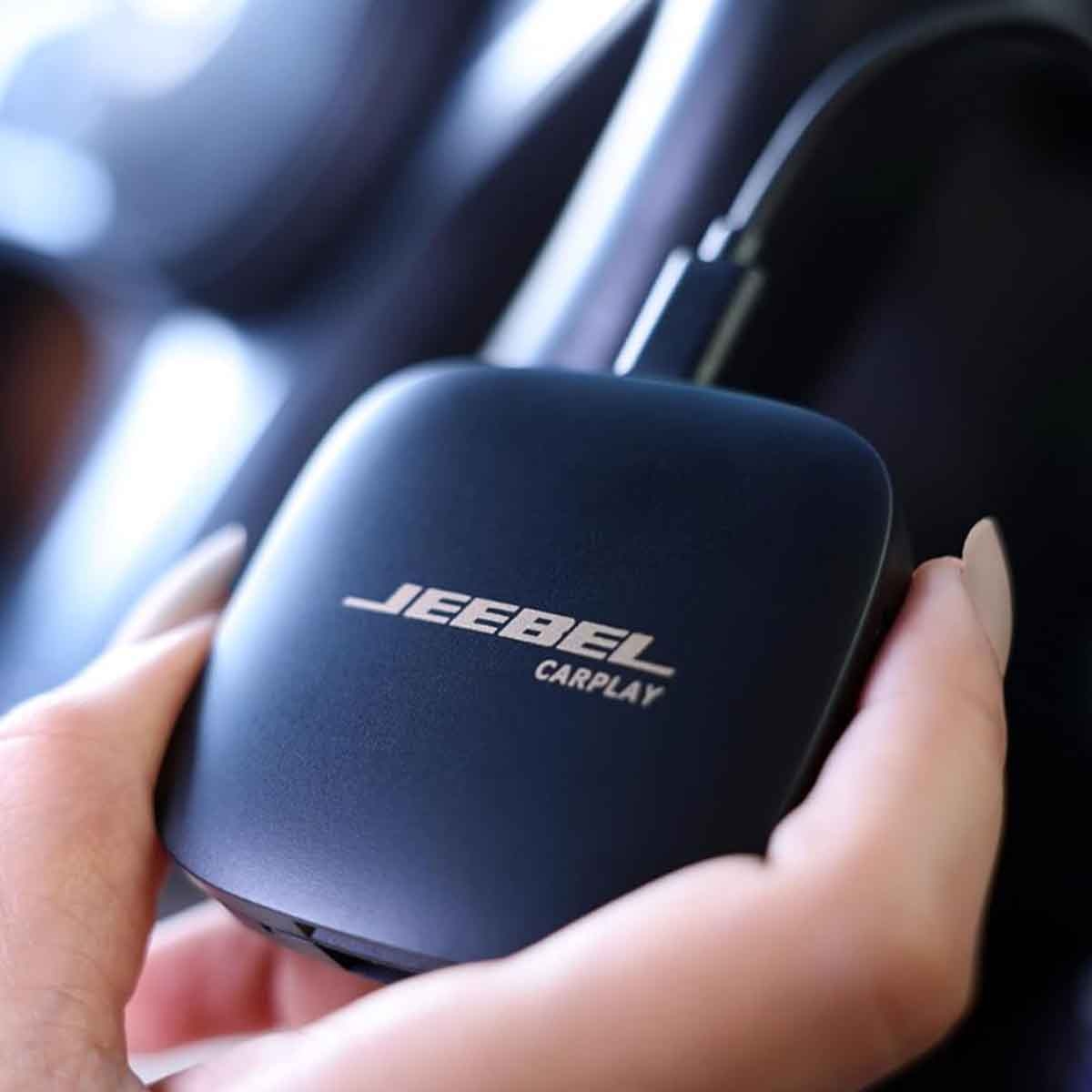 Jeebel Black 4-GB RAM & 32-GB ROM Android 13 CarPlay Box