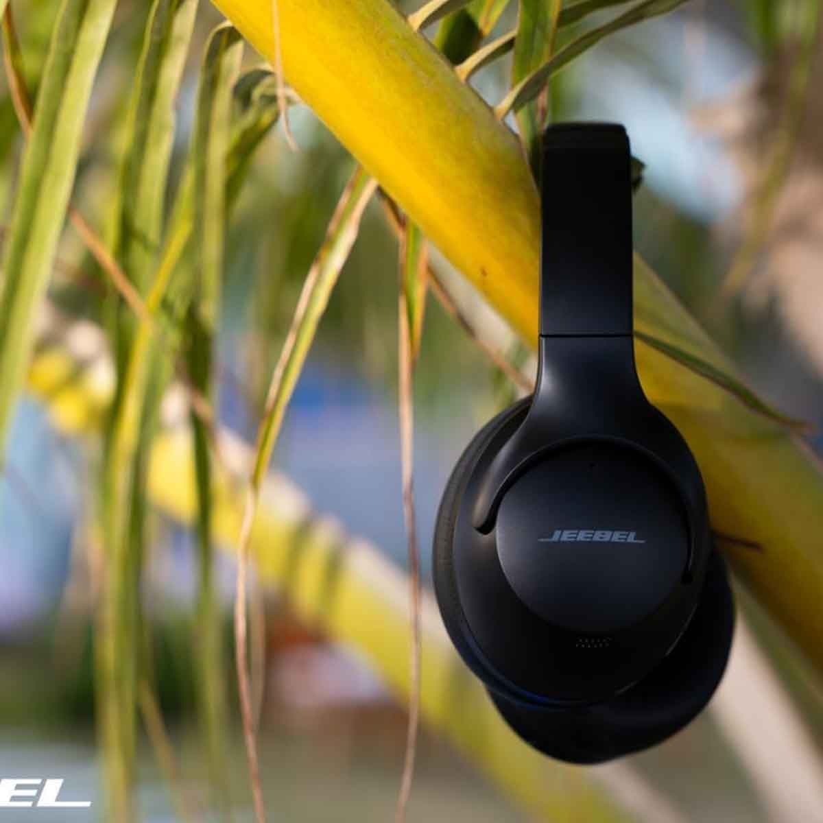 جيبل سماعة رأس لاسلكية فوق الأذن باللون الأسود