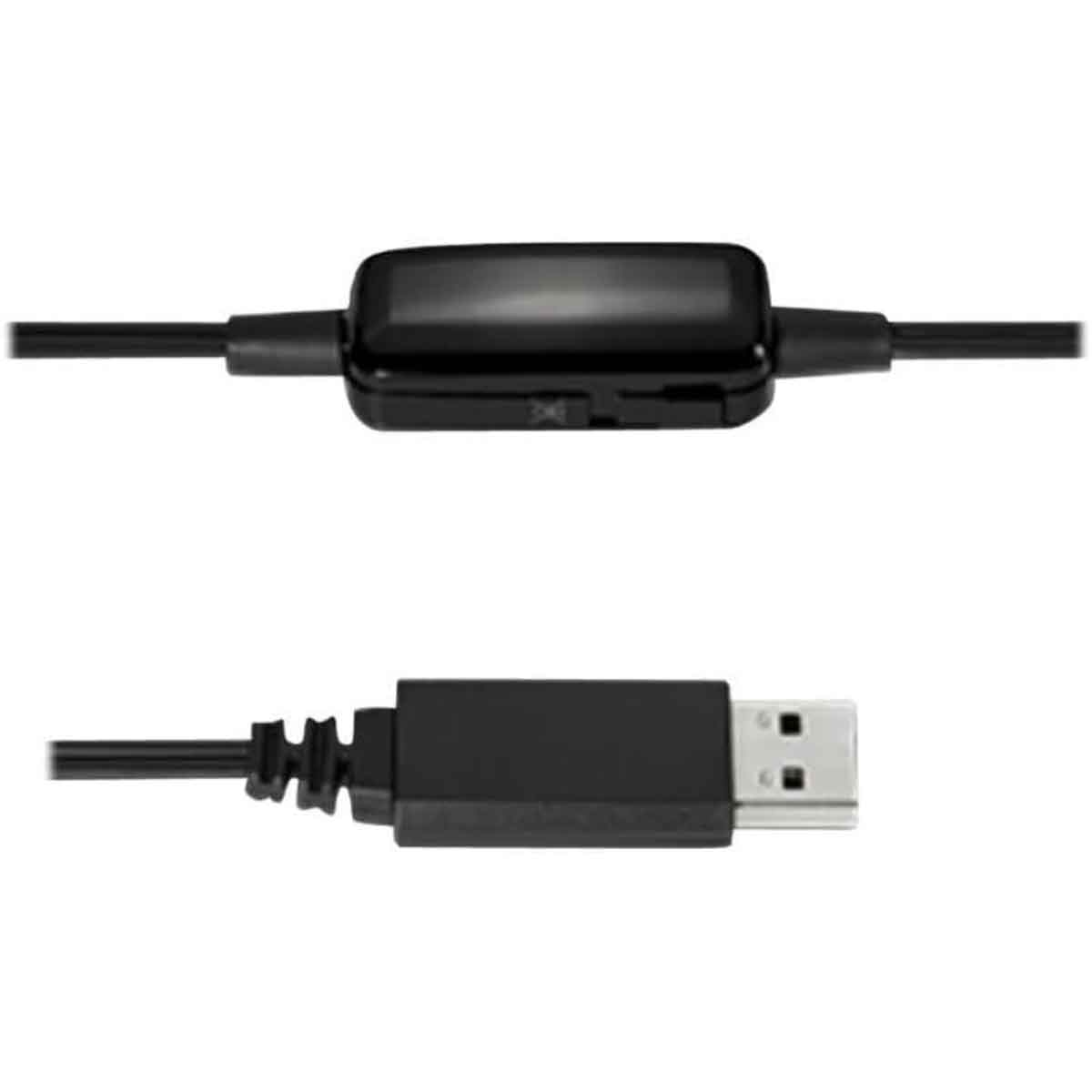 كينسينغتون سماعات يو إس بي مع ميكروفون وتحكم في الصوت