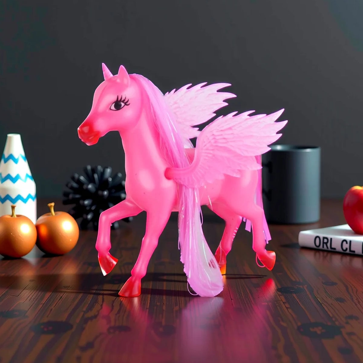 كيدز برو بوكيت موني لعبة بيغاسوس سحري للبنات عمر 3-4 سنوات