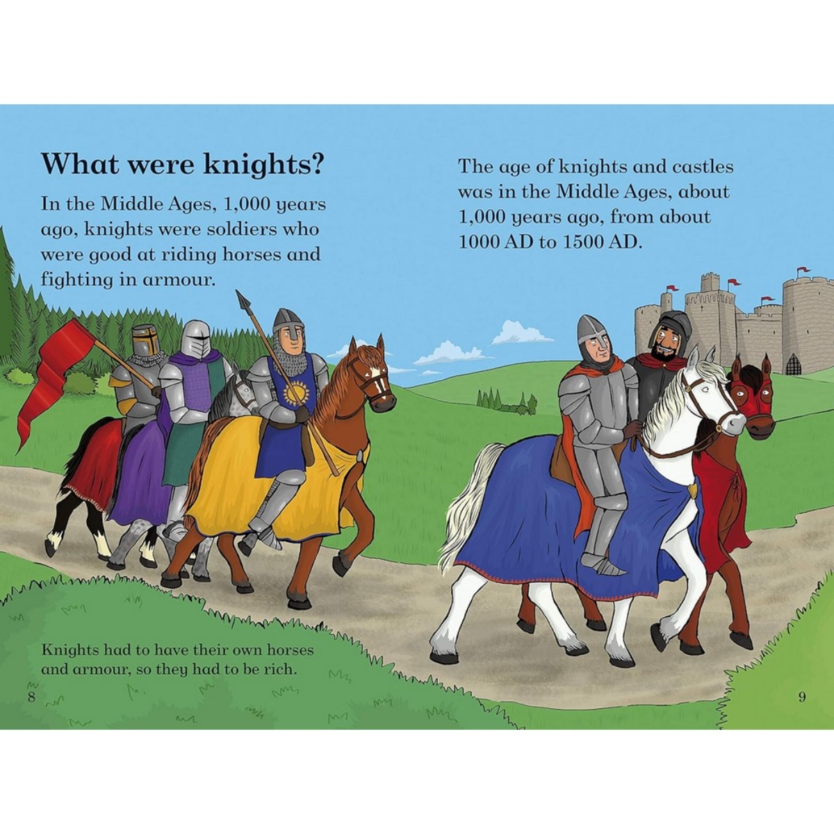 Knights and Castles - Read it yourself with Ladybird: المستوى 4 (غير خيالي) تأليف ليدي بيرد - 2 يونيو 2015