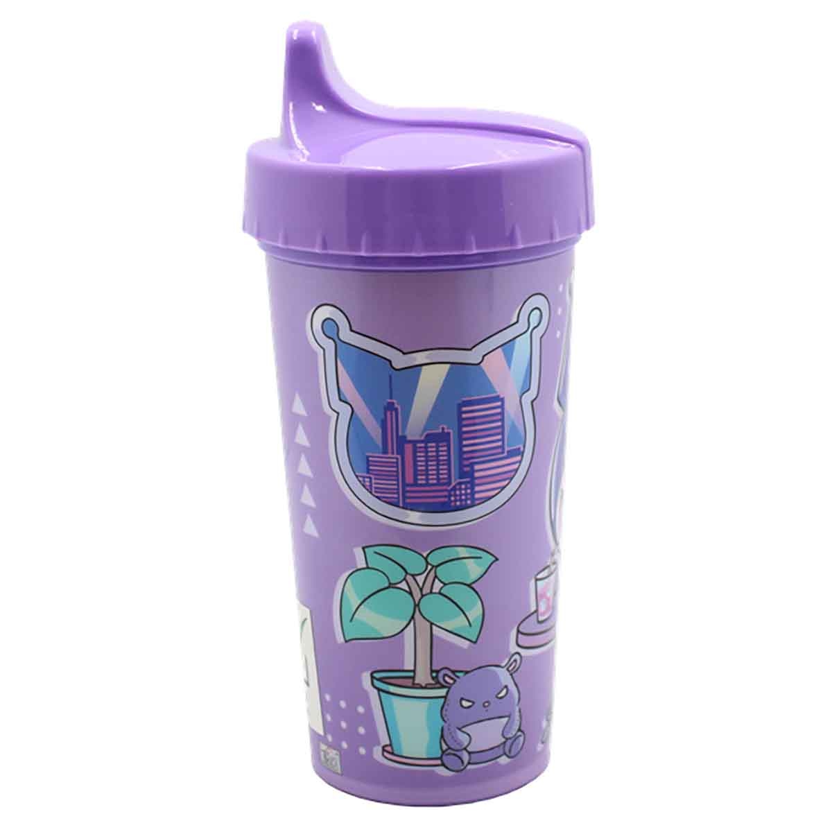 كورومي كوب شرب مدرسي مع شفاطة بتصميم شخصية