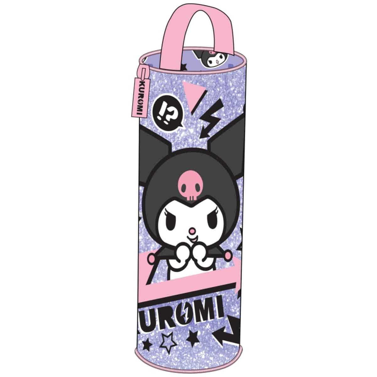 Kuromi Sanrio Kuromi Cartoon Style Stationery Organizer Pencil Case