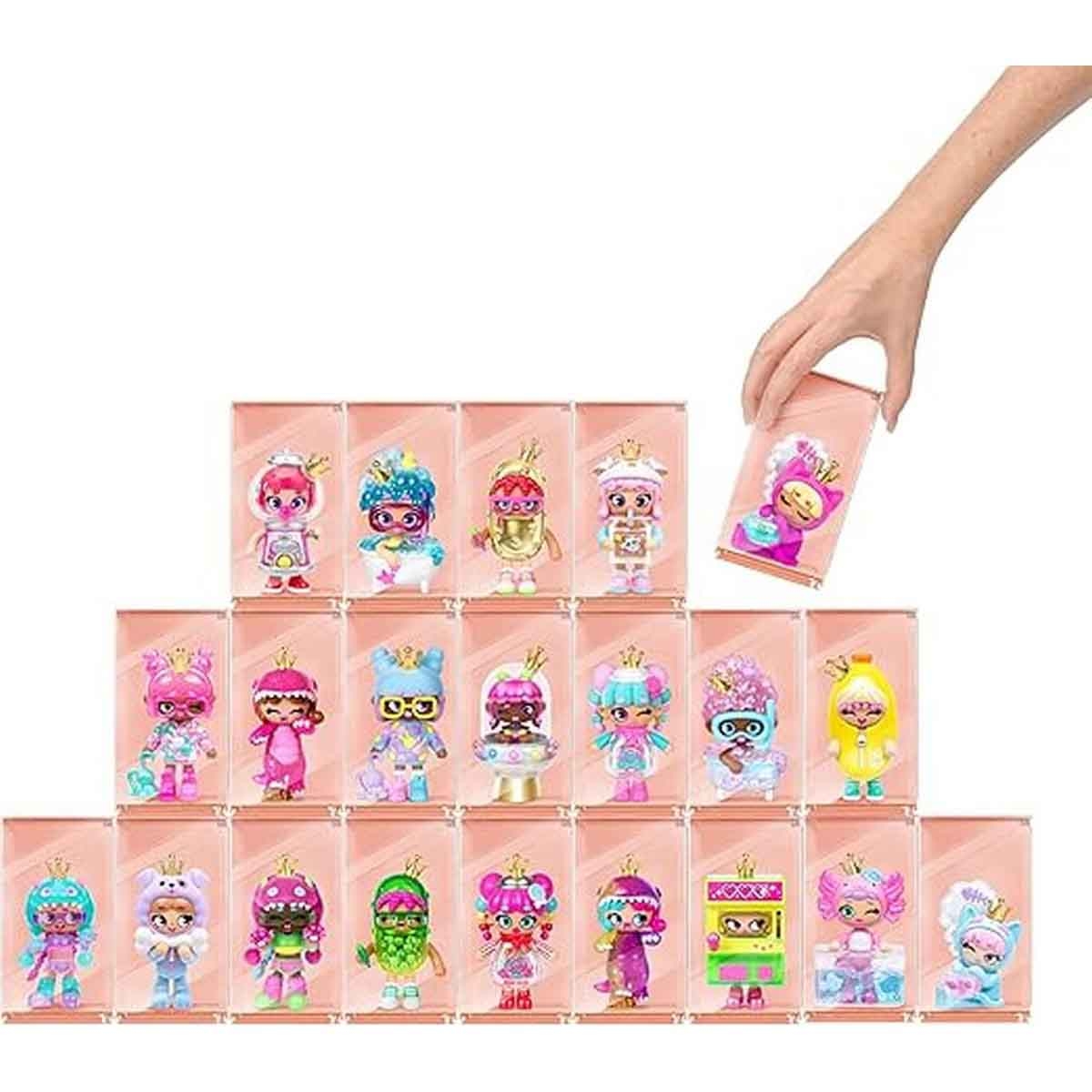 Kweenie 4" Mystery Quirky Kweens Assorted Action Figure Unisex, 7-8 Years