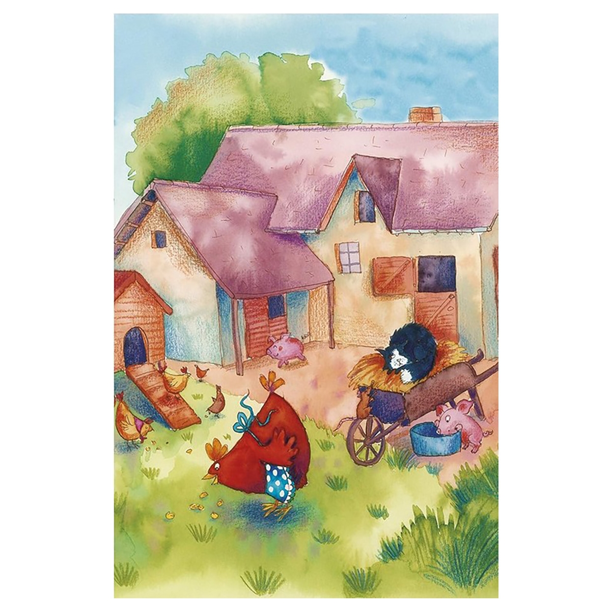 Ladybird Tales: الدجاجة الحمراء الصغيرة تأليف ليدي بيرد - 41275