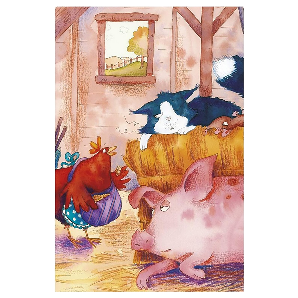 Ladybird Tales: الدجاجة الحمراء الصغيرة تأليف ليدي بيرد - 41275