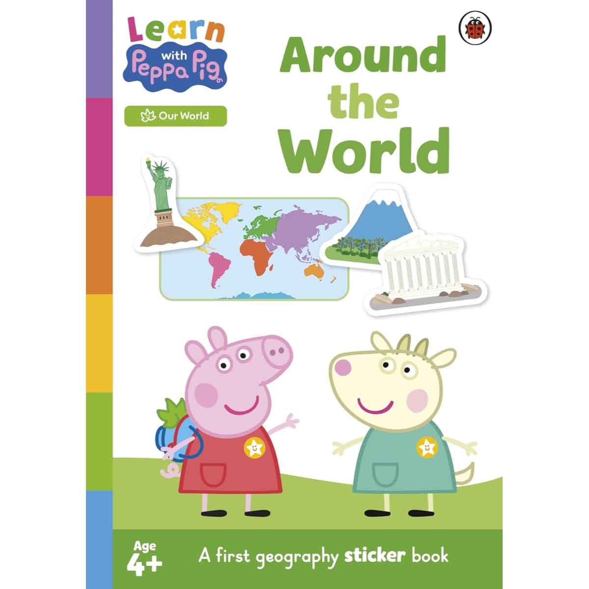 Learn with Peppa: Around the World Sticker Activity Book by Peppa Pig - 03-07-2025