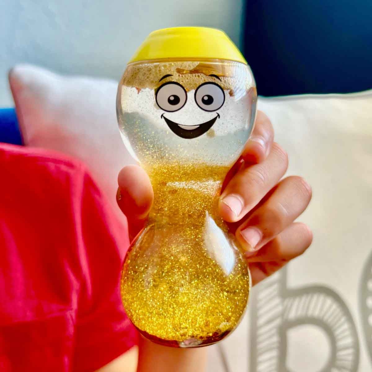 Learning Resources 4-Piece Express Your Feelings Sensory Bottle Set Unisex, 3-4 Years