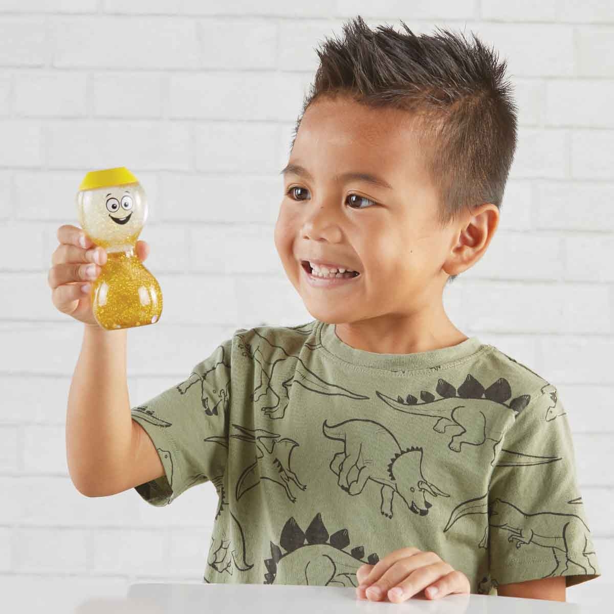 Learning Resources 4-Piece Express Your Feelings Sensory Bottle Set Unisex, 3-4 Years