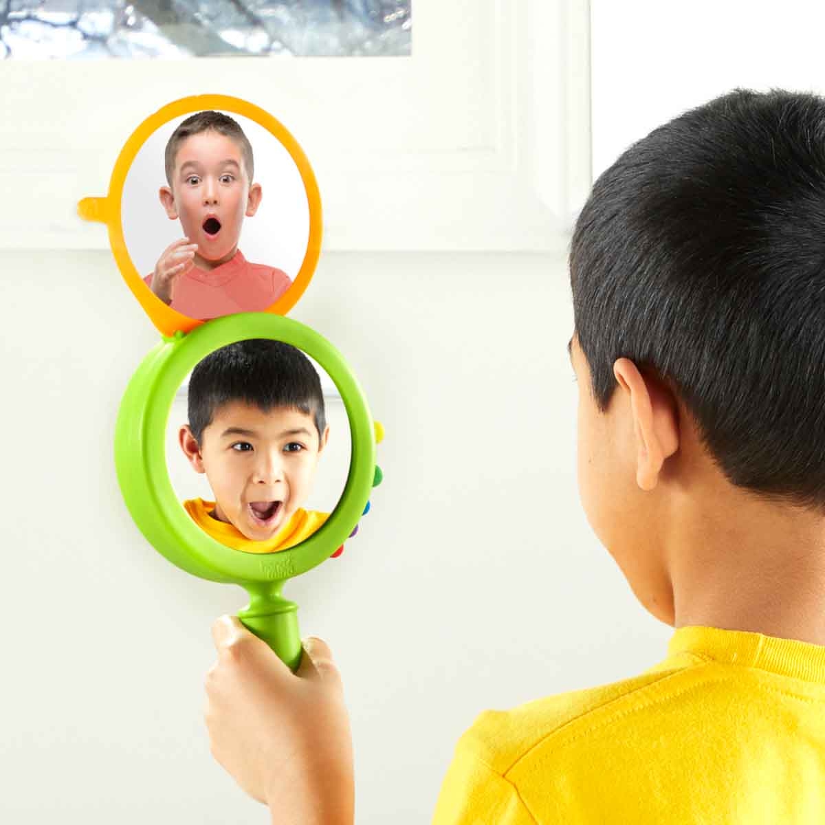 Learning Resources 4-Piece See My Feelings Mirror Set Unisex, 3-4 Years