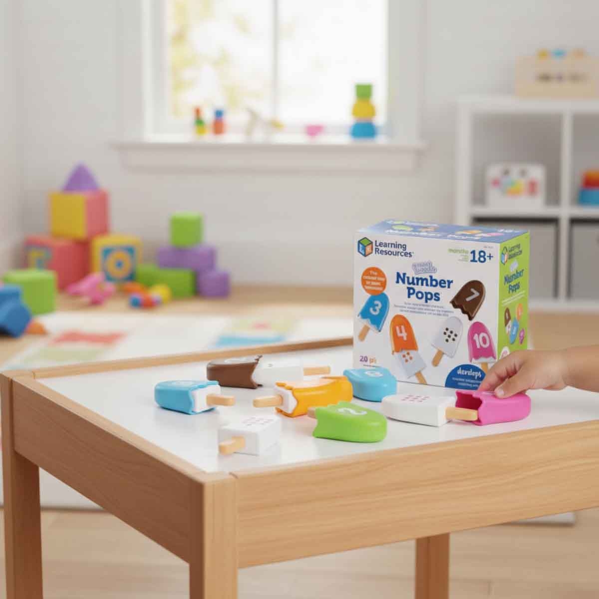 ليرننغ ريسورسز مصاصات الأرقام سمارت سناكس للأطفال الرضع، 0-2 سنوات