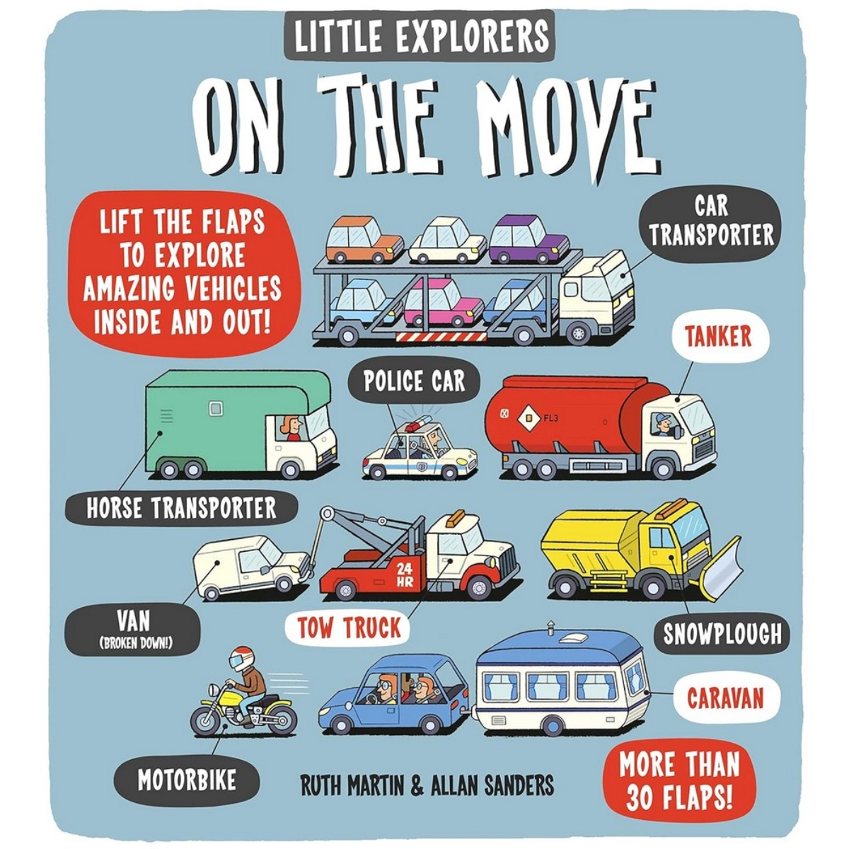 Little Explorers: On The Move: تأليف روث مارتن - 1 مارس 2015