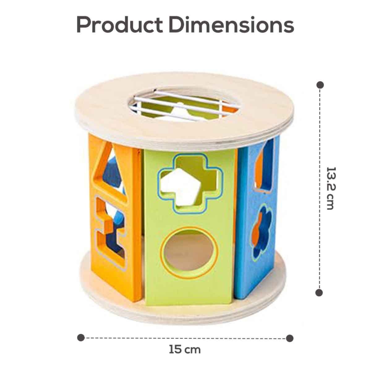 ليتل ستوري صندوق أنشطة خشبي 12 قطعة مونتيسوري للجنسين، 3–4 سنوات