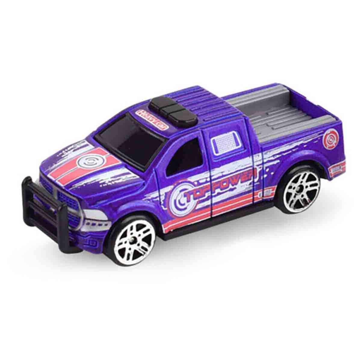 ليتل ستوري مجموعة 6 شاحنات بيك أب منزلقة من سبائك معدنية للجنسين، عمر 3-4 سنوات