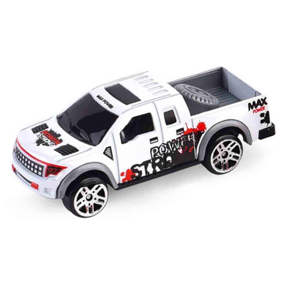 ليتل ستوري مجموعة 6 شاحنات بيك أب منزلقة من سبائك معدنية للجنسين، عمر 3-4 سنوات