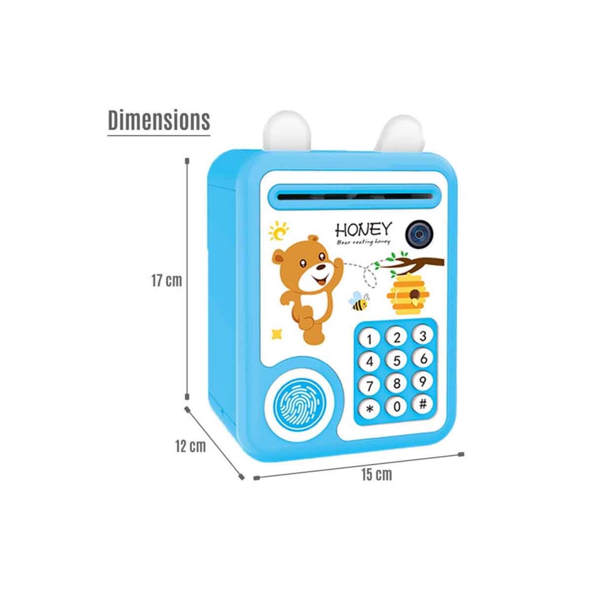ليتل ستوري حصّالة أطفال لطيفة بشكل دب أزرق للجنسين، 3–4 سنوات