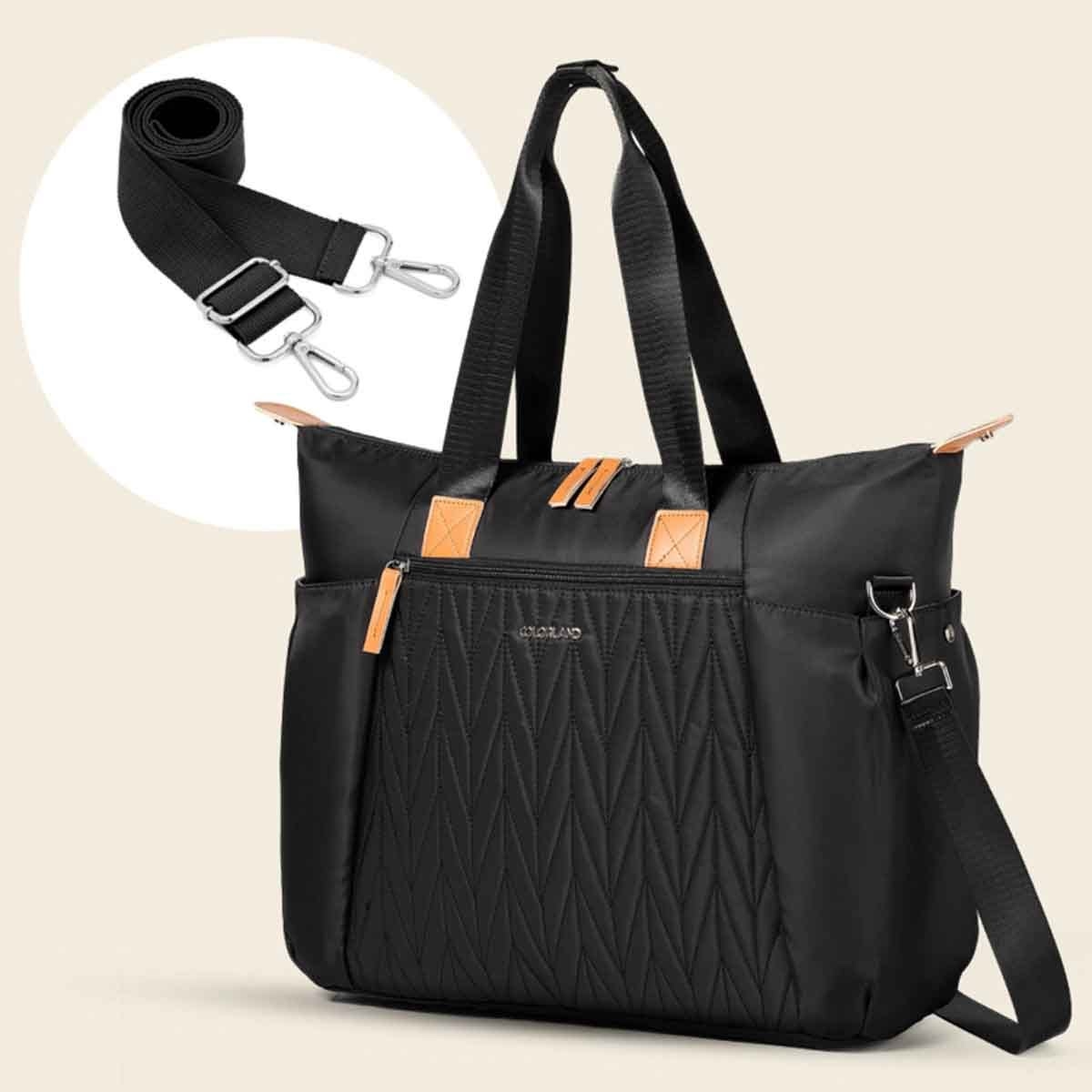 Little Story Black Zurich Pack & Go Baby Travel Diaper Bag