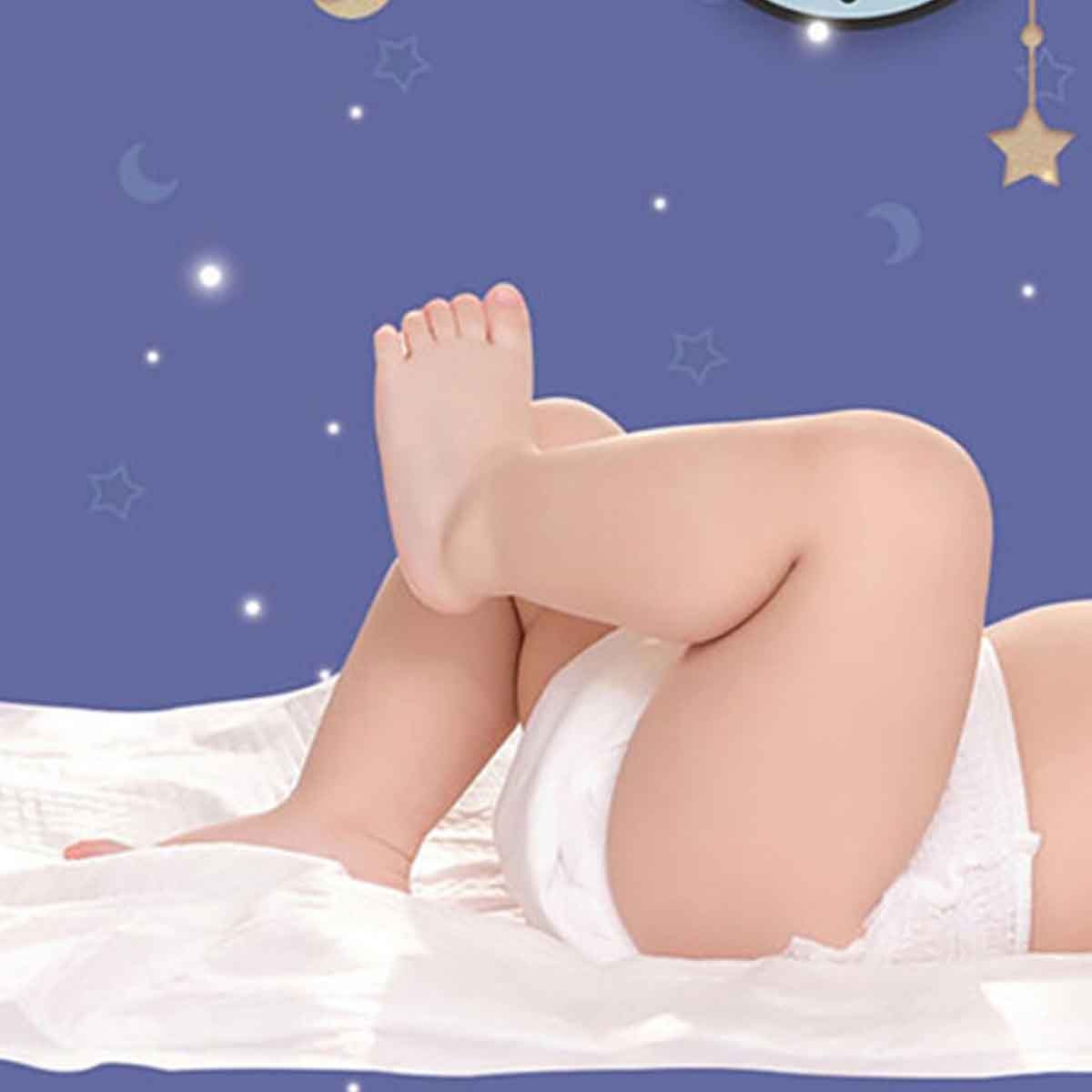 ليتل ستوري فرشات تغيير حفاضات للاستعمال مرة واحدة باللون الأبيض، مجموعة من 20