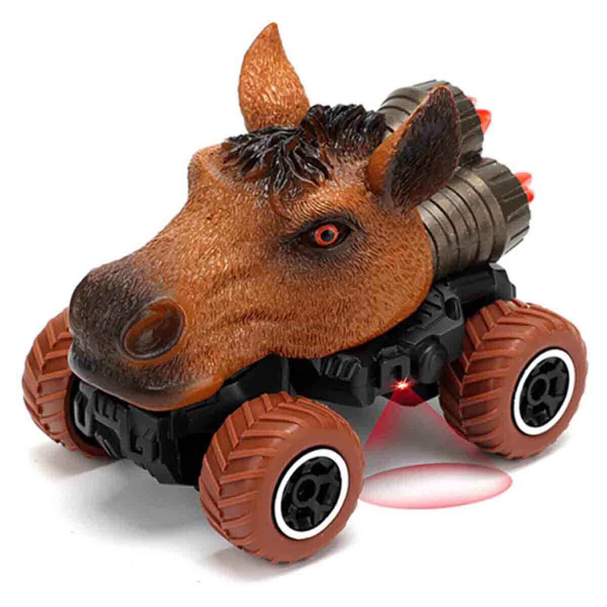 ليتل ستوري لعبة سيارة الحصان ذات قناتين مع جهاز تحكم عن بعد للجنسين، عمر 3-4 سنوات