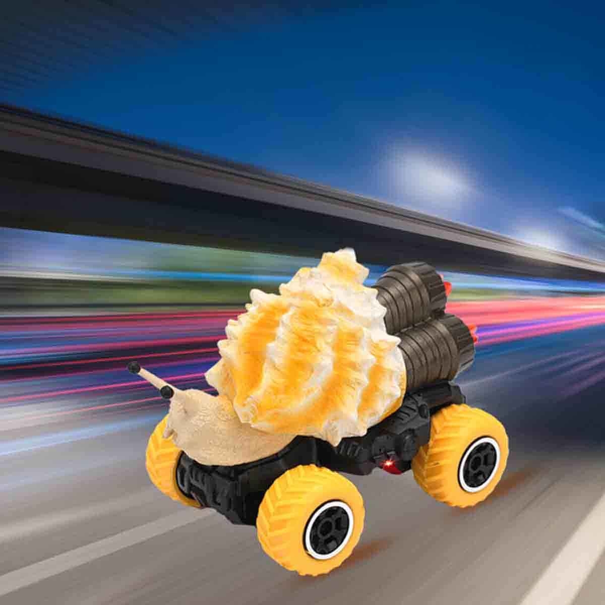 ليتل ستوري لعبة سيارة الحلزون ذات 4 قنوات مع جهاز تحكم عن بعد للجنسين، عمر 3-4 سنوات