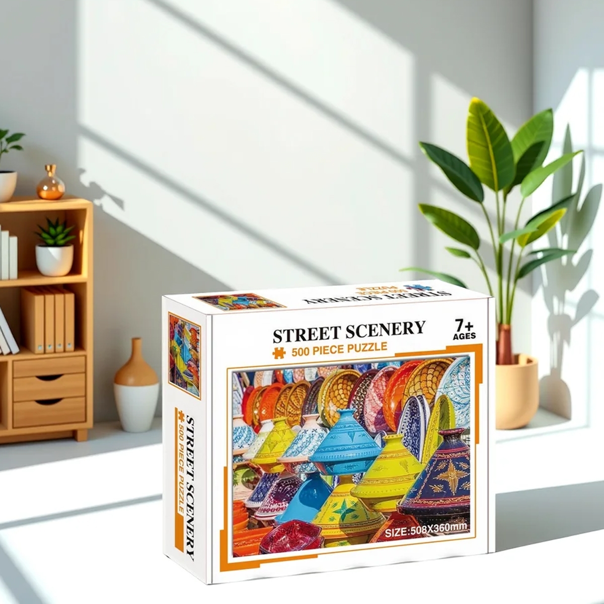 ليتل ستوري أحجية فن وثقافة المغرب للجنسين، 8-10 سنوات