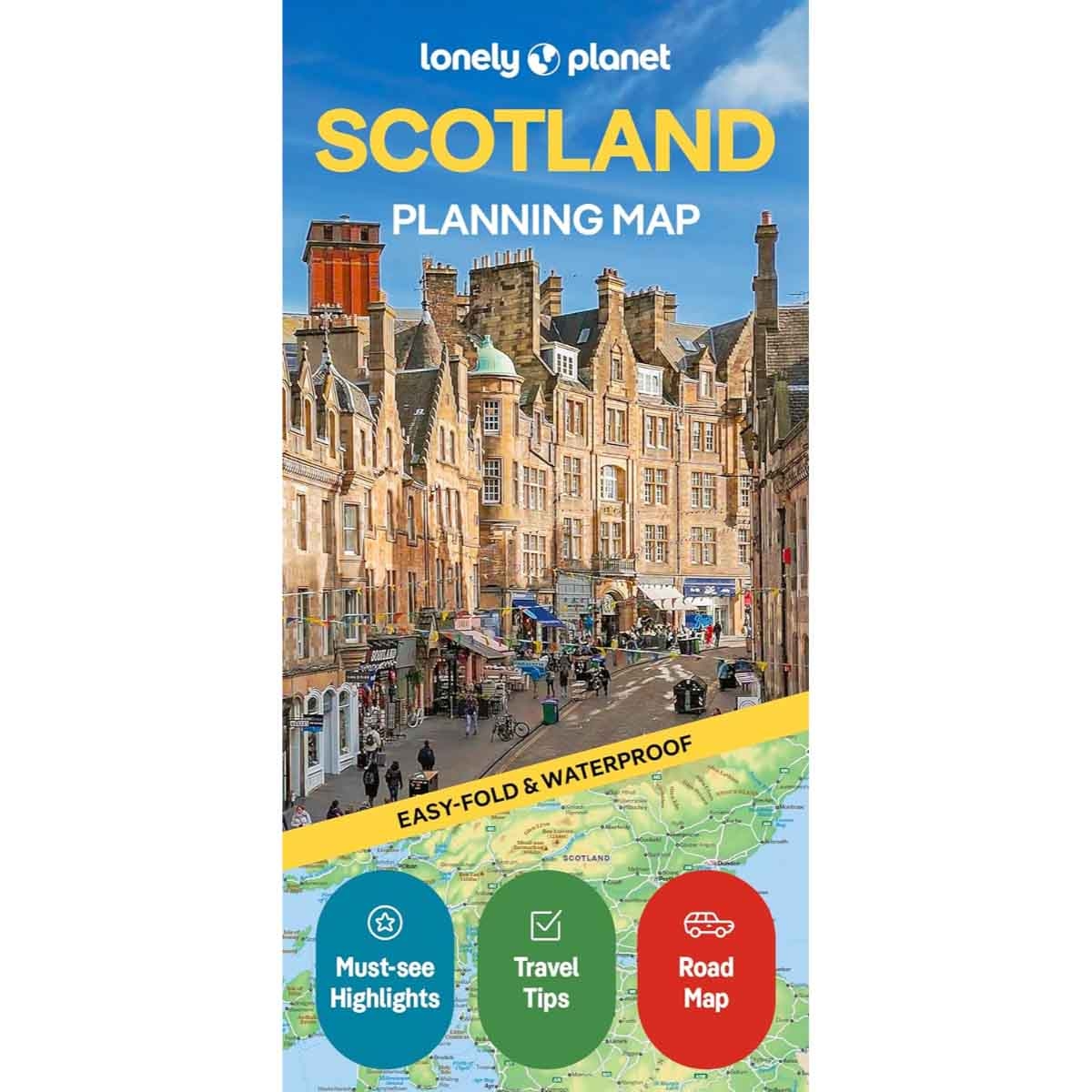 Lonely Planet Scotland Planning Map by Lonely Planet - 17-06-2025