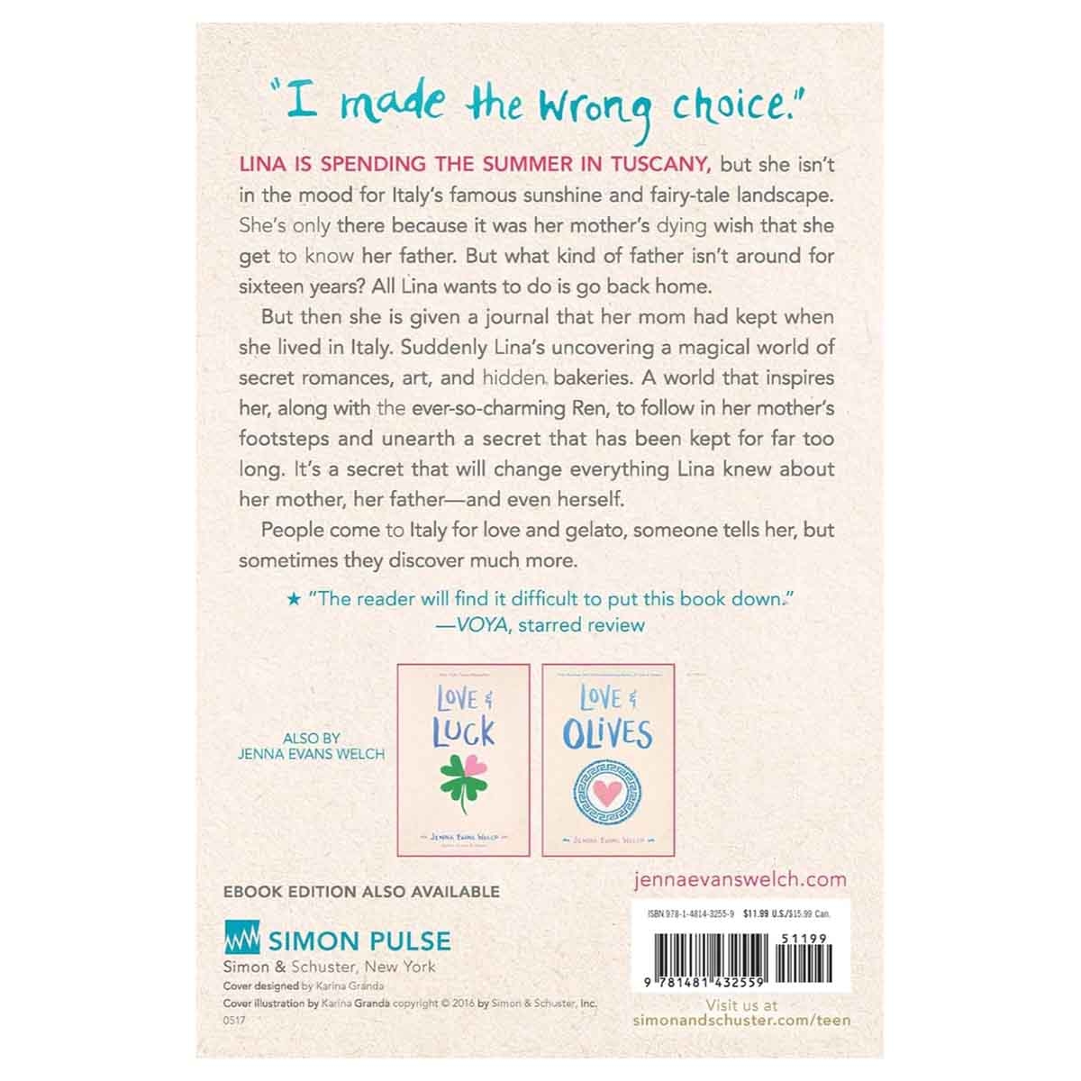 Love & Gelato by Jenna Evans Welch - 02-05-2017