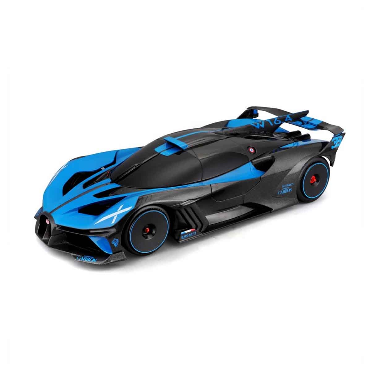 مايستو سيارة آر سي 1:14 ستريت سيريز بوغاتي بوليد زرقاء بتردد 2.4GHz للأولاد، 5-7 سنوات
