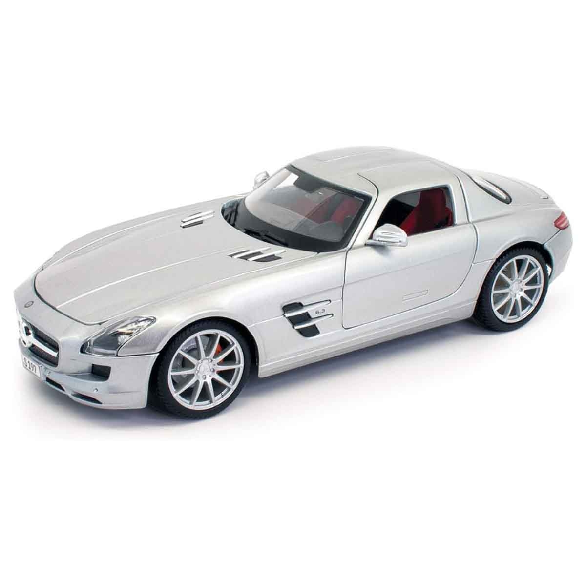 مايستو سيارة دايكاست مرسيدس بنز SLS AMG بمقياس 1:18 للأولاد، 3-4 سنوات