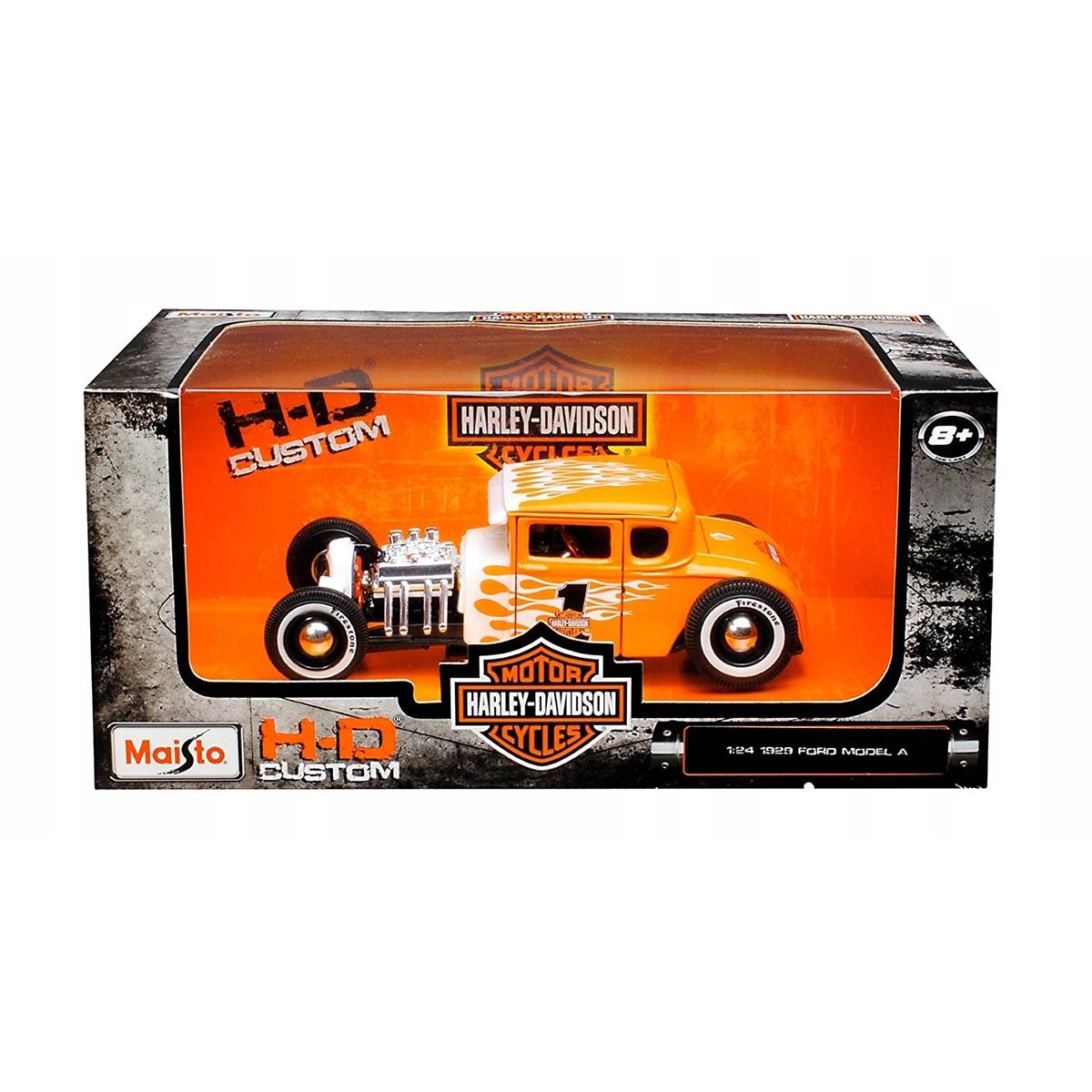 مايستو فورد 1929 سيارة مجسمة معدنية بمقياس 1:24 للأولاد، 3-4 سنوات