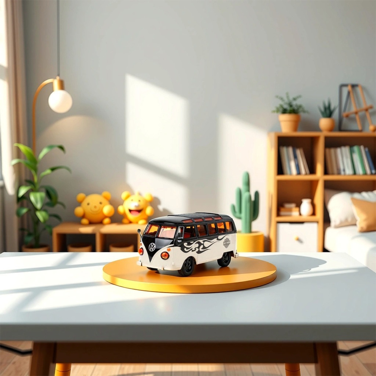 مايستو سيارة دايكاست فولكس فاجن سامبا فان بمقياس 1:24 للأولاد، 8-10 سنوات