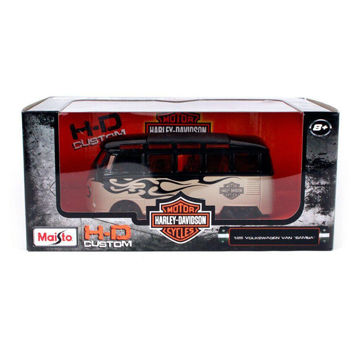 مايستو سيارة دايكاست فولكس فاجن سامبا فان بمقياس 1:24 للأولاد، 8-10 سنوات
