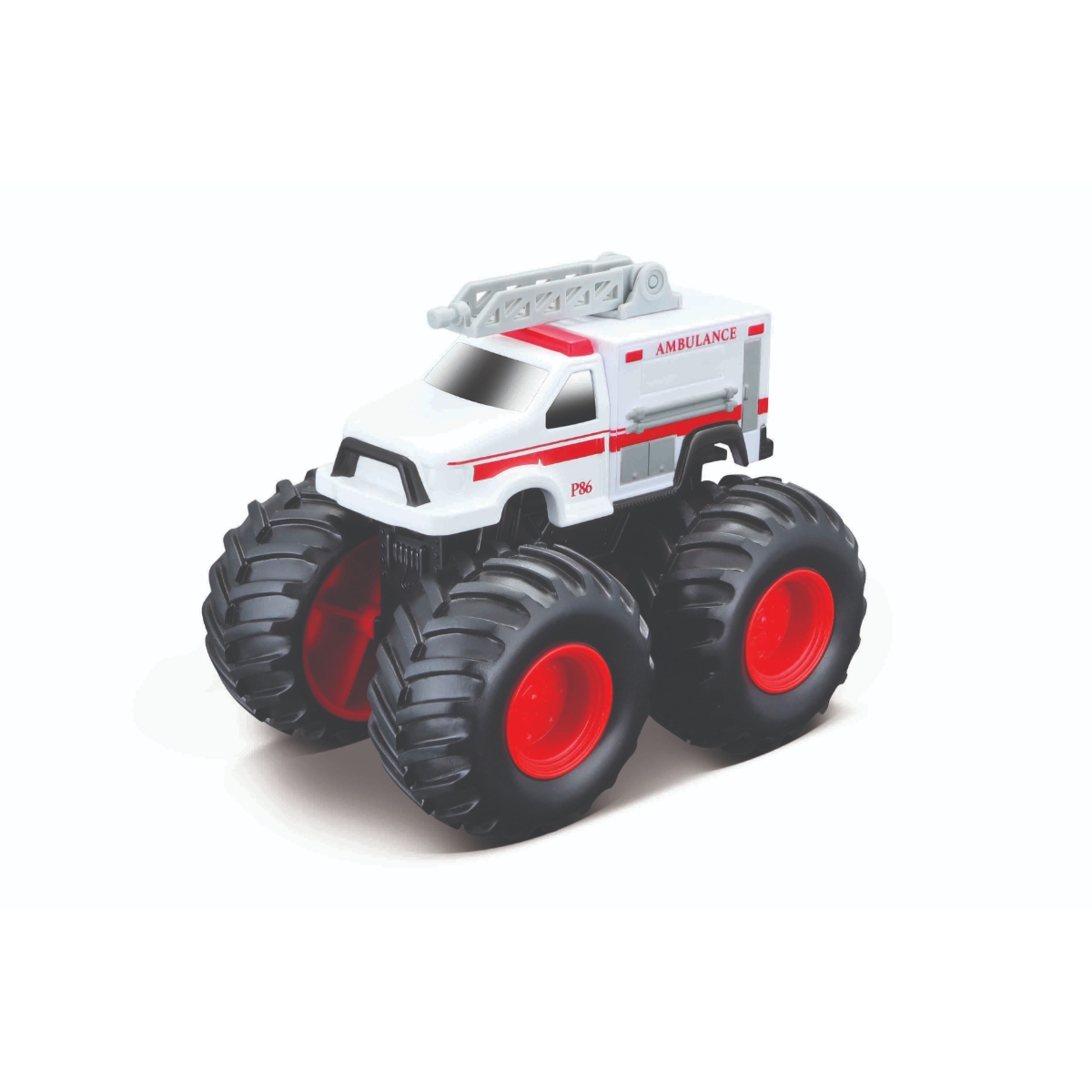 مايستو شاحنة إنقاذ 4x4 مونستر تراك أولاد، 3-4 سنوات