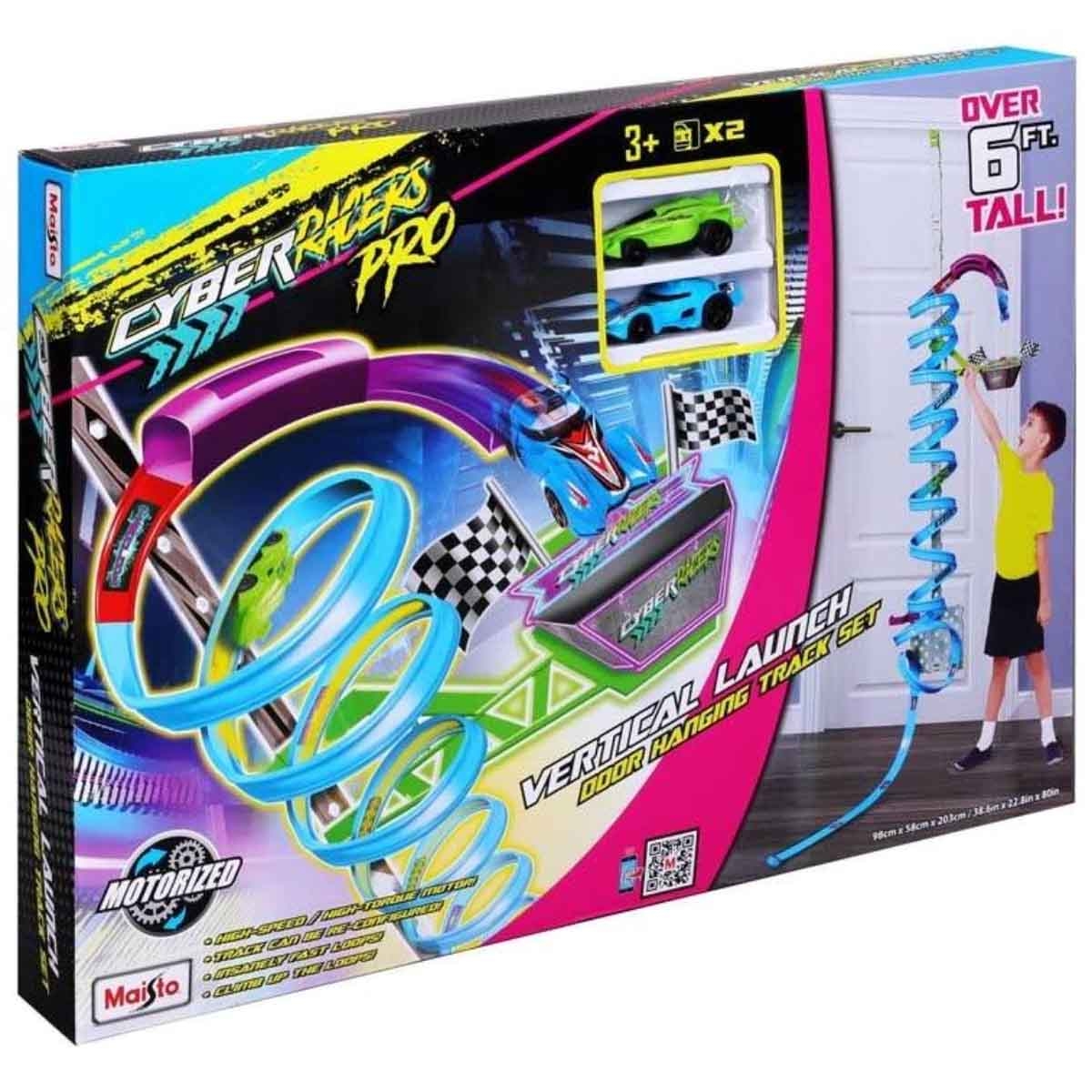 Maisto Cyber Racers Door Hoop Track Set Boys, 3-4 Years