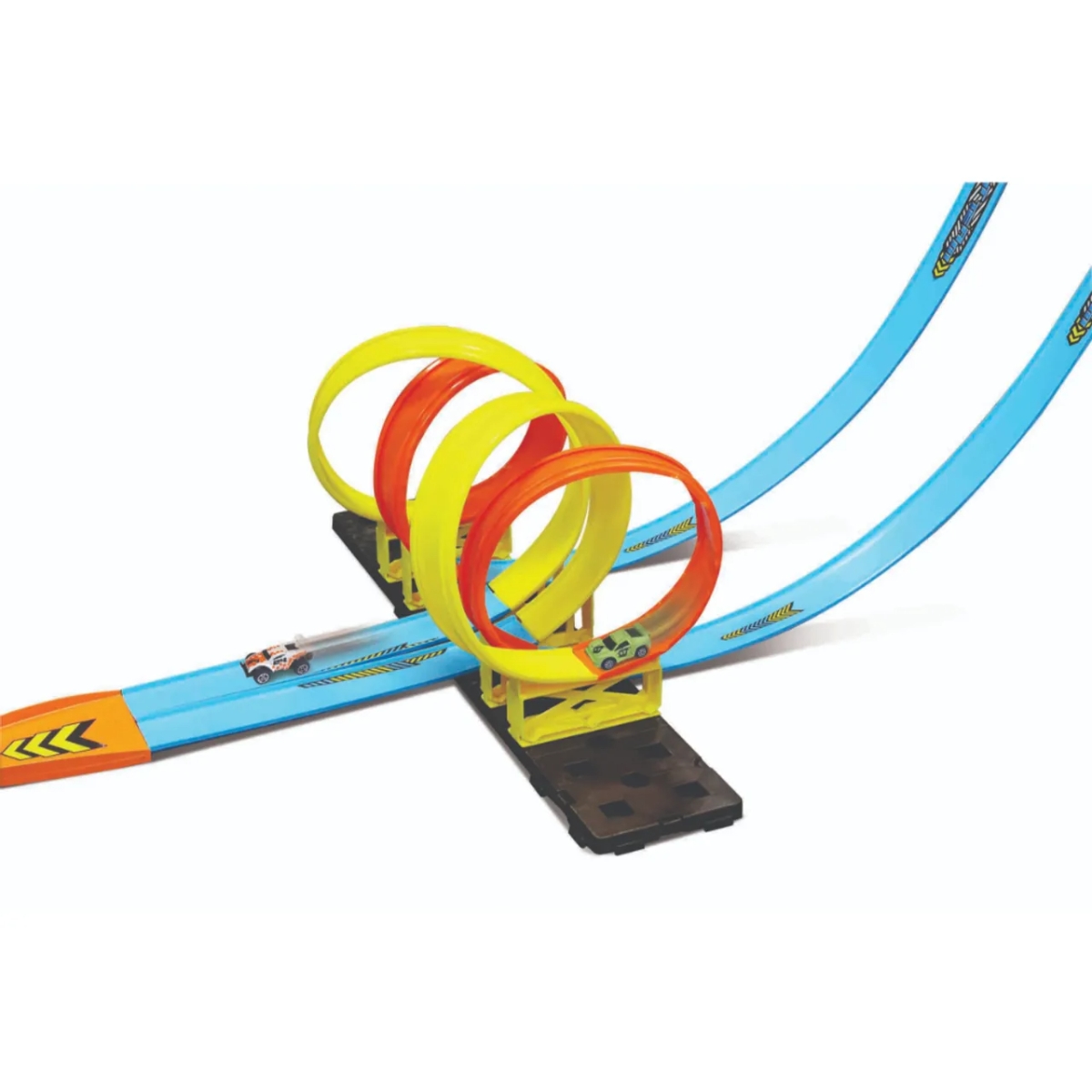 مايستو مجموعة لعب سيارات حلقة التقاطع المزدوجة فريش ميتال 100 للأولاد، 3-4 سنوات