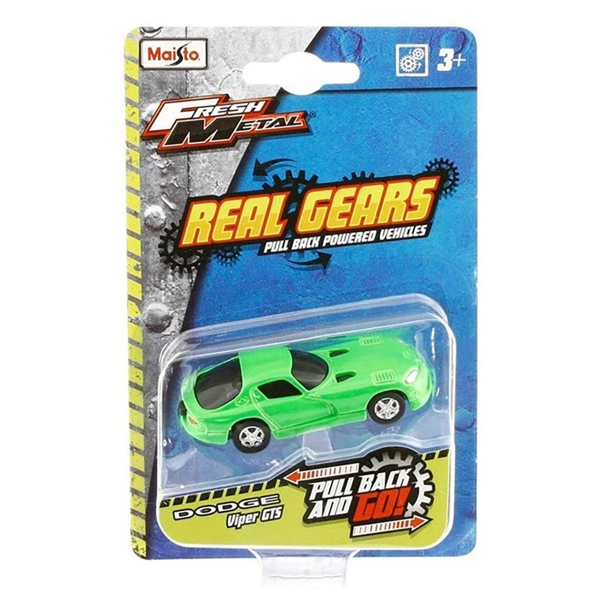 مايستو مركبات دايكاست متنوعة "تروس حقيقية" فريش ميتال بحجم 3 إنش للأولاد، 3-4 سنوات