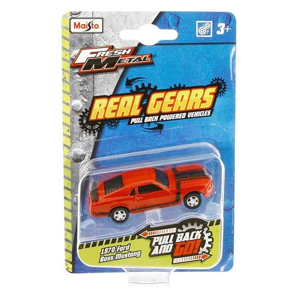 مايستو مركبات دايكاست متنوعة "تروس حقيقية" فريش ميتال بحجم 3 إنش للأولاد، 3-4 سنوات