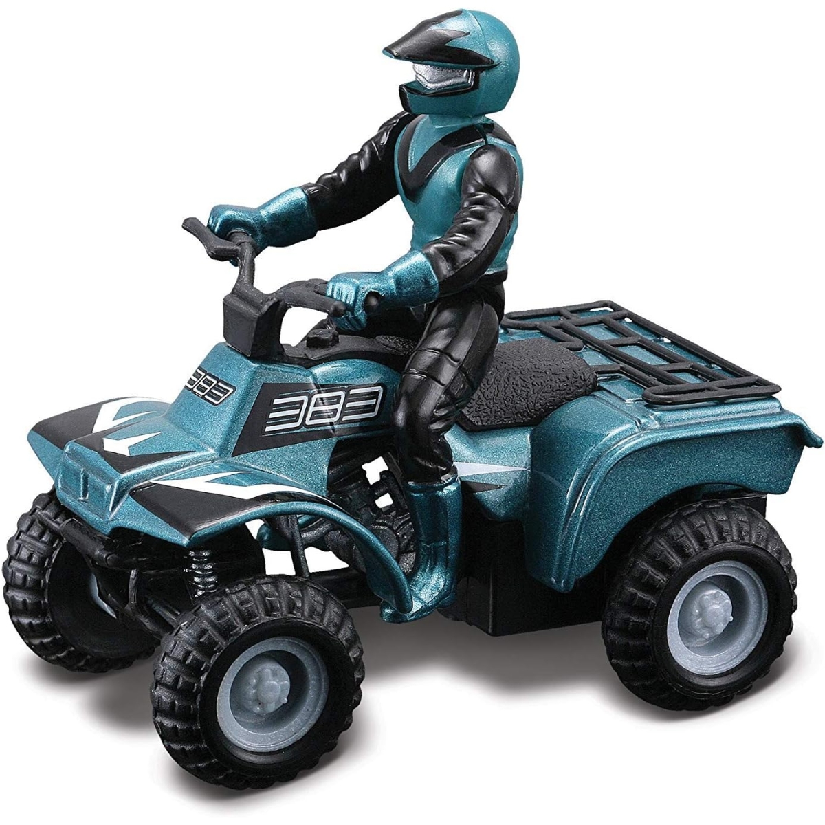 مايستو فريش ميتال ATV داي كاست متنوعة مع سائق، نظام سحب خلفي، للأولاد، 3-4 سنوات