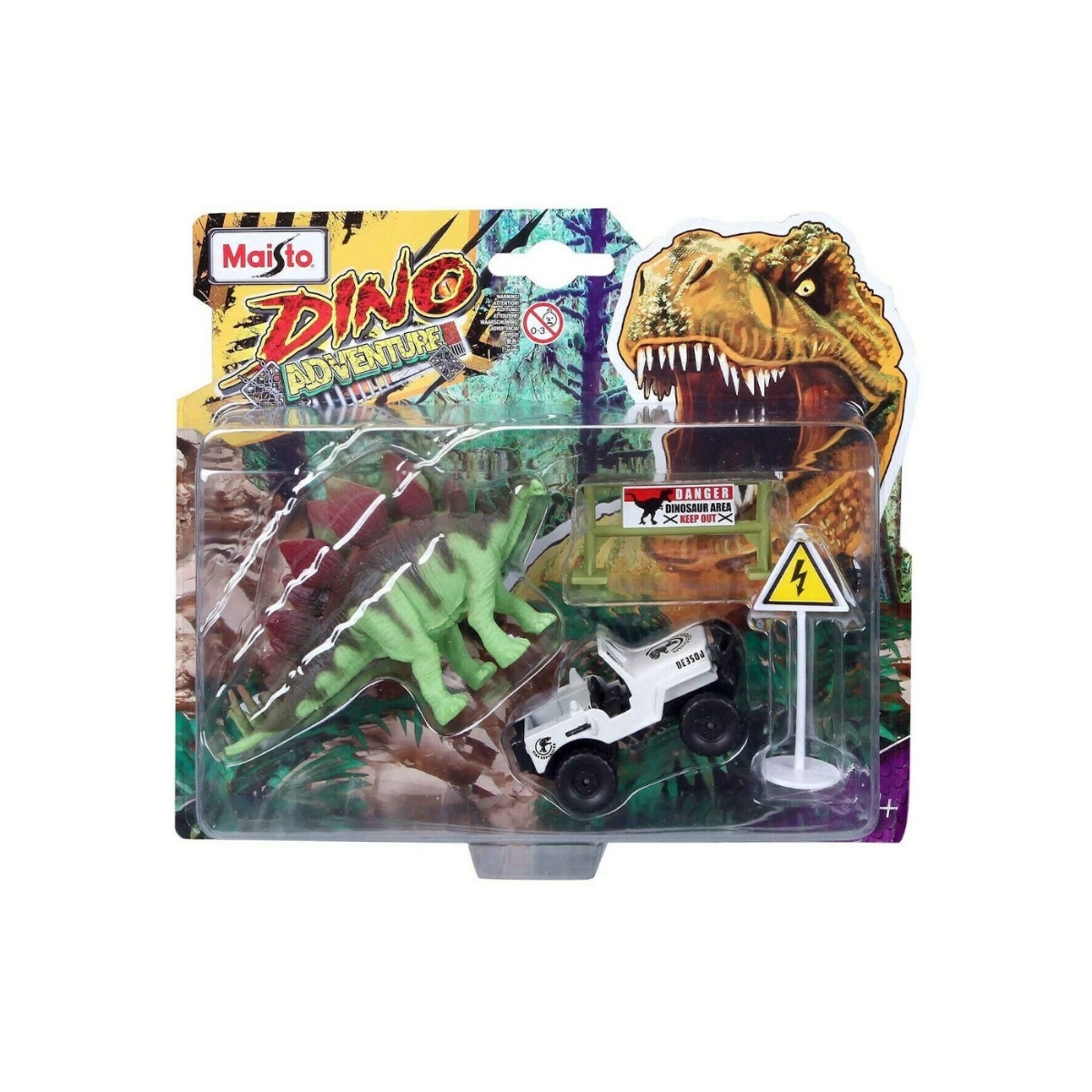 مايستو مجموعة ألعاب دايكاست مغامرة الديناصور فريش ميتال للأولاد، 3-4 سنوات