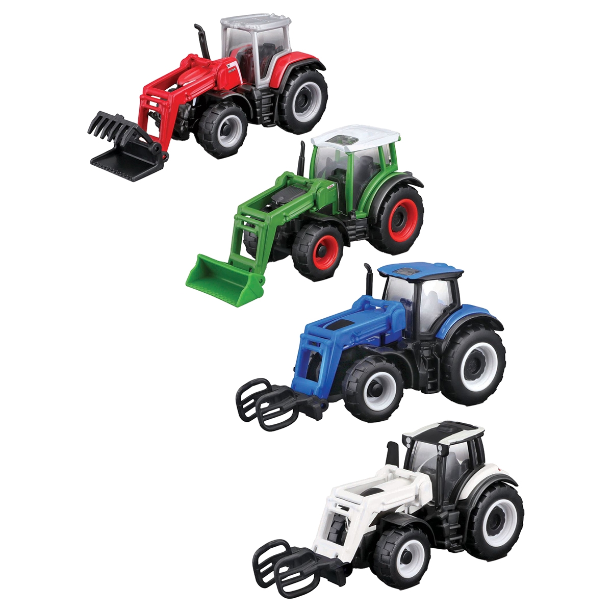 مايستو جرار صغير مع رافعة أمامية مركبات متنوعة للأولاد، 3-4 سنوات