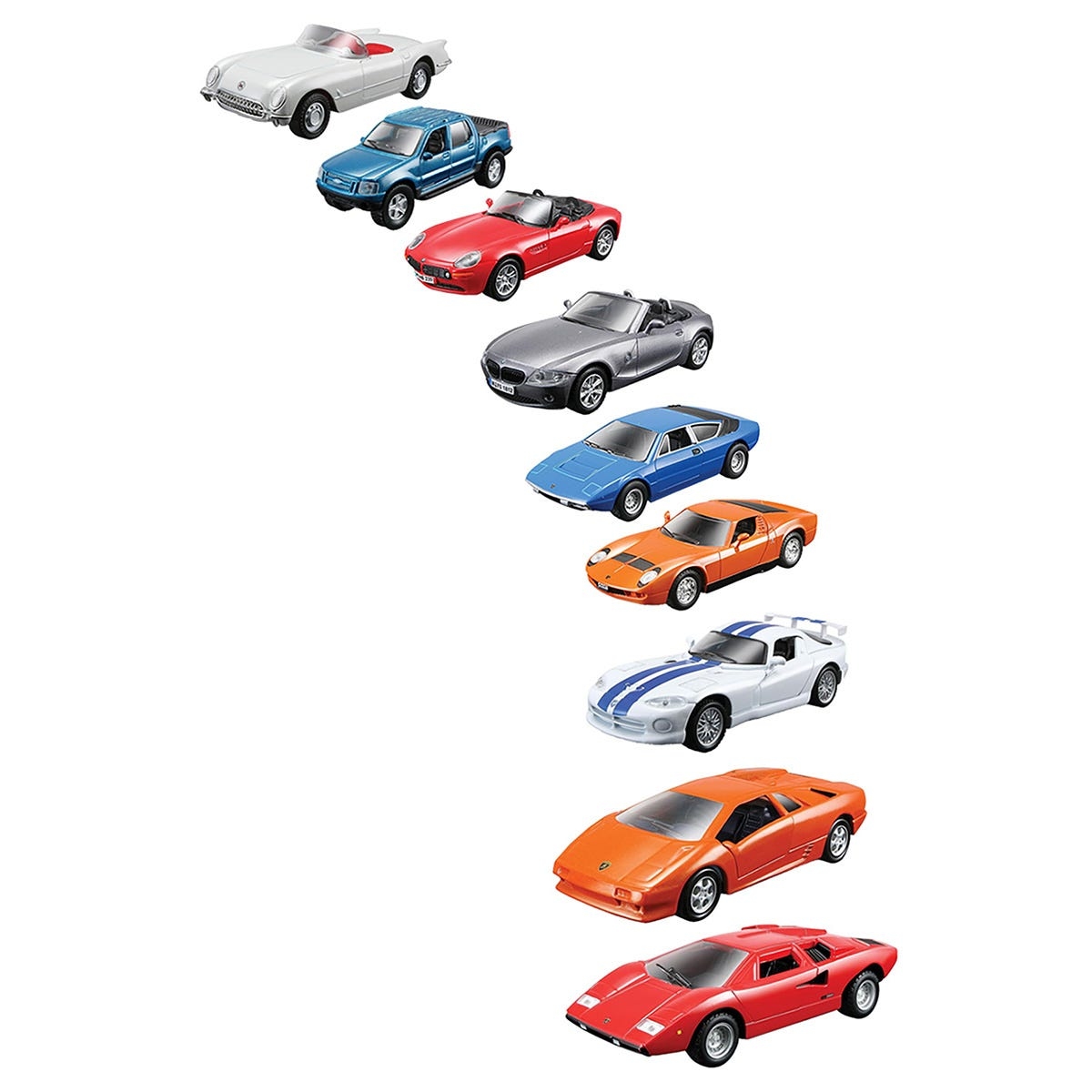 Maisto Pull Back Power Racer Assorted Diecast Car Boys, 3-4 Years