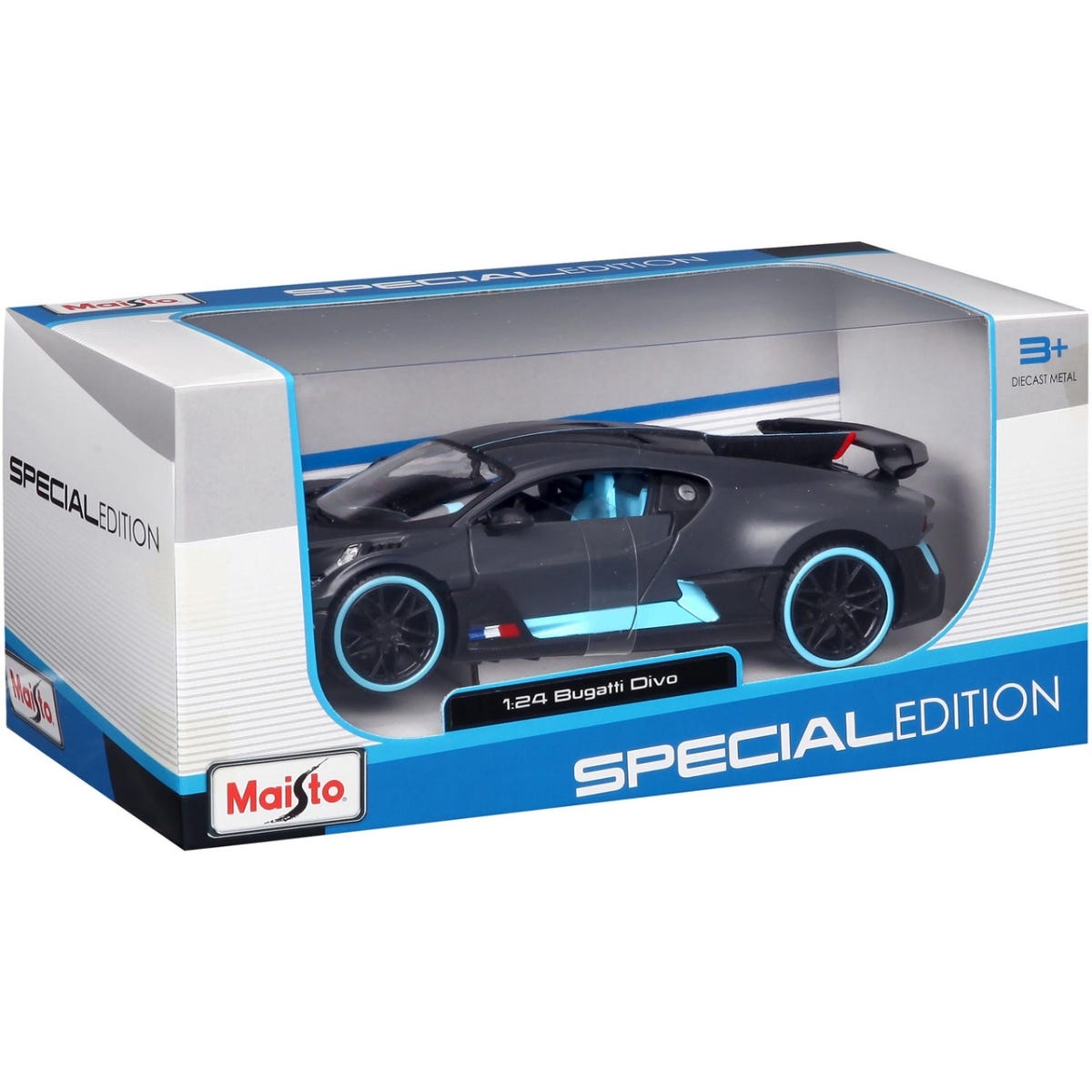 Maisto Special Edition Series 1:24 Scale Bugatti Divo Assorted Diecast Car Unisex, 3-4 Years