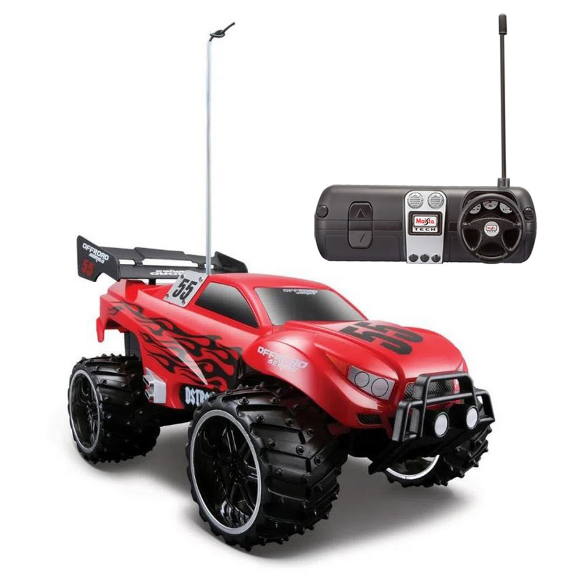 مايستو تيك R/C سيارة ديون بلاستر الطرق الوعرة 1:16 2.4GHz للجنسين، 8-10 سنوات