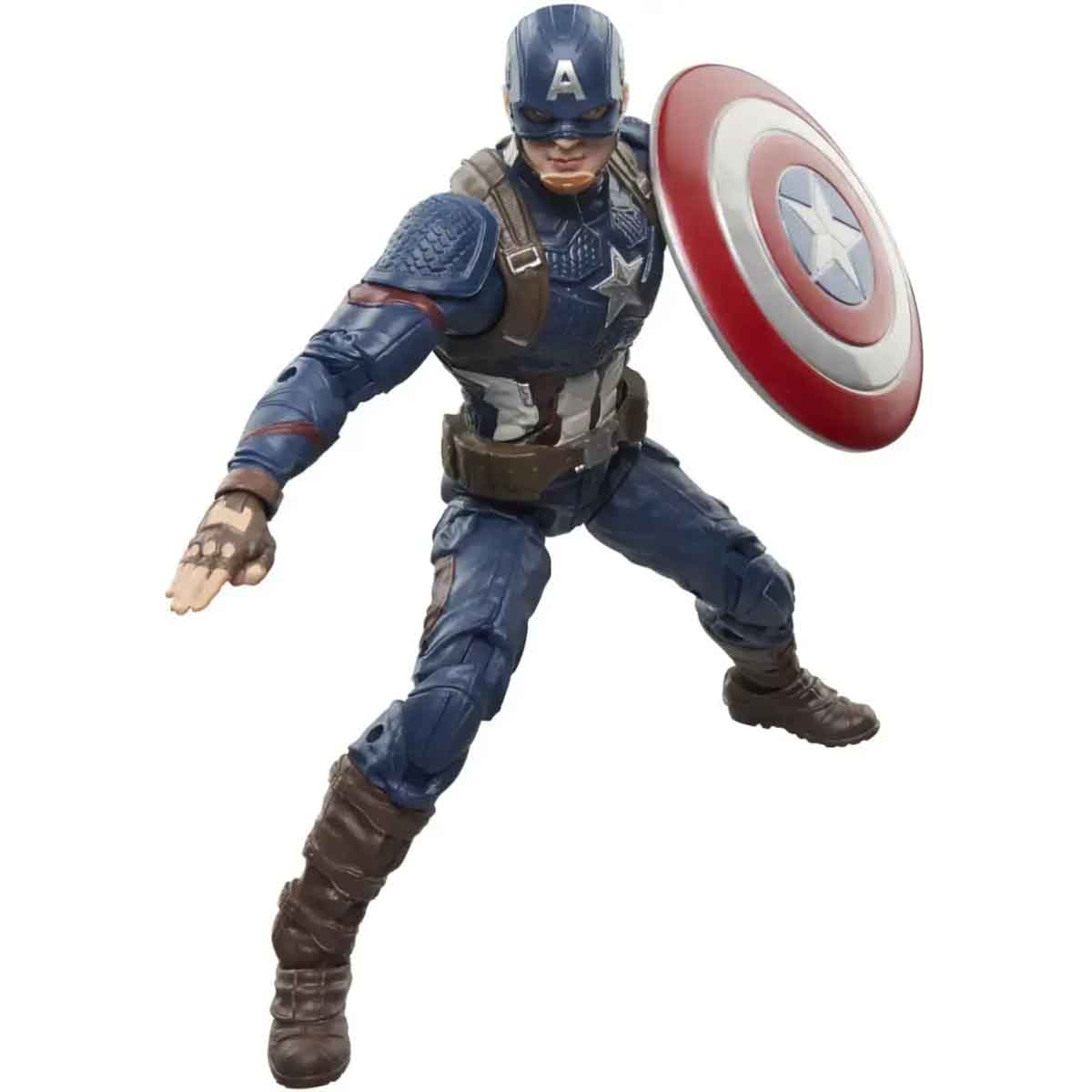Marvel 6" Avengers Legends Series Captain America Action Figure Unisex, 5-7 Years