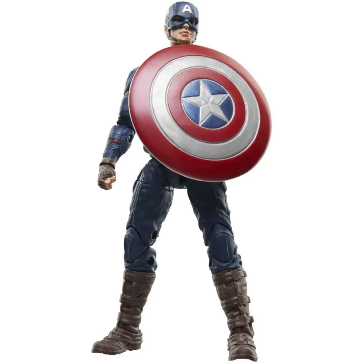 Marvel 6" Avengers Legends Series Captain America Action Figure Unisex, 5-7 Years
