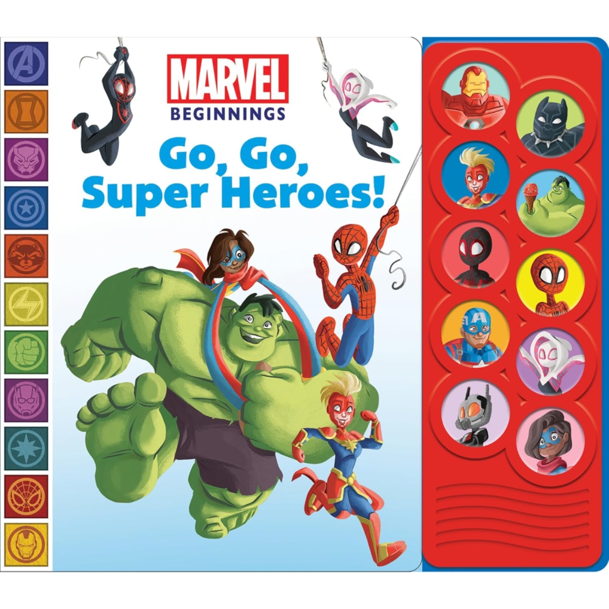 Marvel Beginnings Go Go Superheroes Sound Listen & Learn من تأليف أطفال بي آي - 9 يوليو 2024
