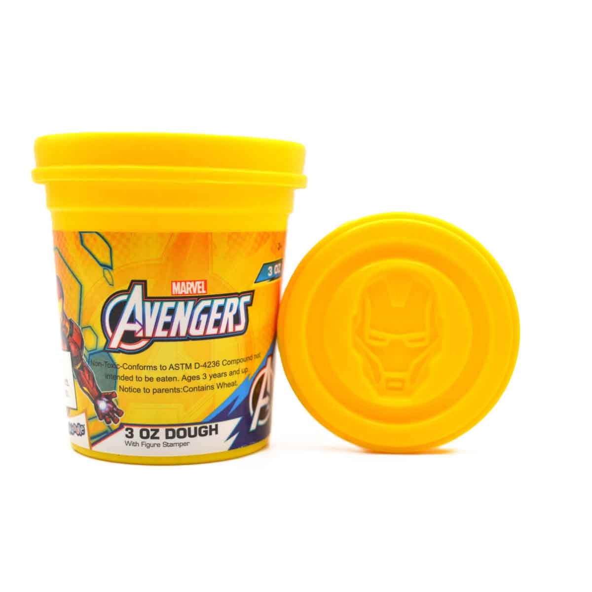 مارفل آيرون مان عجينة 3 أونصات مع أداة طباعة شكل للأطفال بعمر 3-4 سنوات