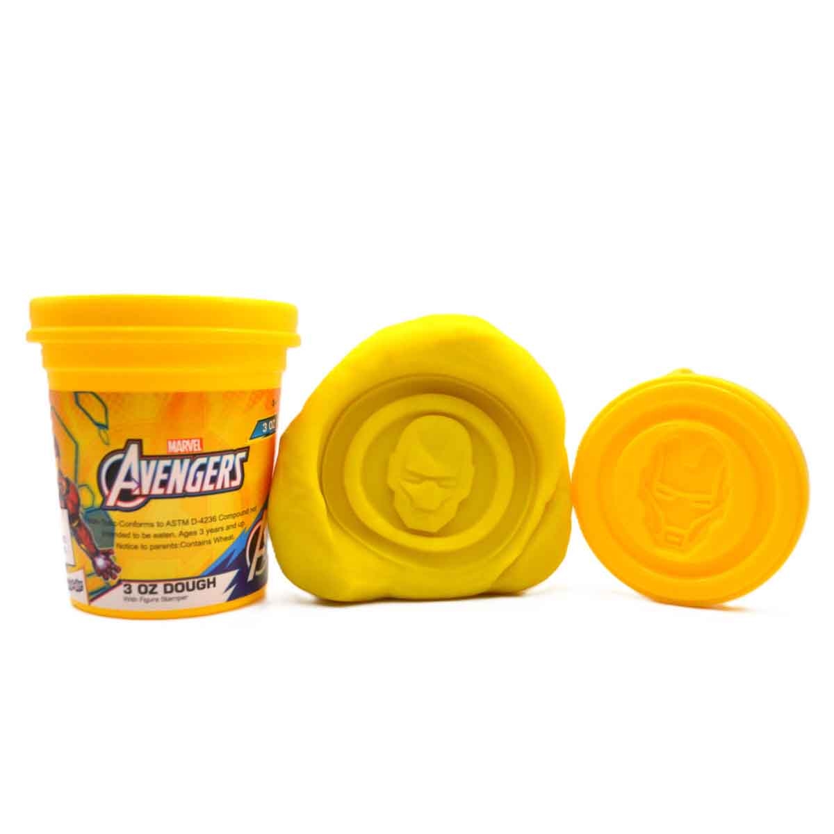 مارفل آيرون مان عجينة 3 أونصات مع أداة طباعة شكل للأطفال بعمر 3-4 سنوات